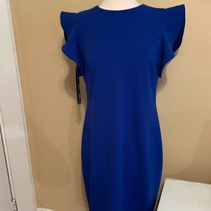 Calvin Klein navy blue dress